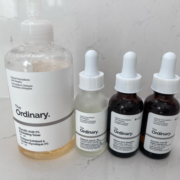The Ordinary Retinol and face set with Toner gyolic acid - Picture 3 of 4